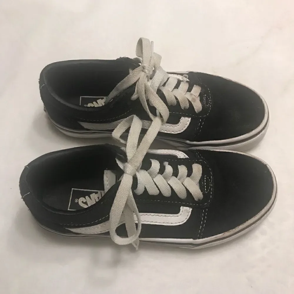 Vans Off the Wall Youth Suede Shoes